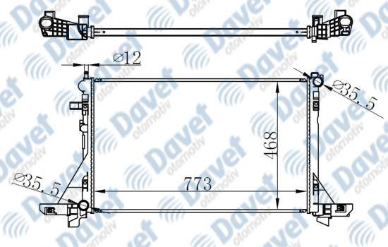 ORIS BRN081022 Motor Su Radyatoru Brazing Master Iii 2.3dci Carpraz 773×468x22  Manuel Sanzuman ***